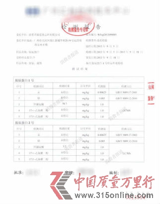 檢測(cè)結(jié)果第一頁(yè)